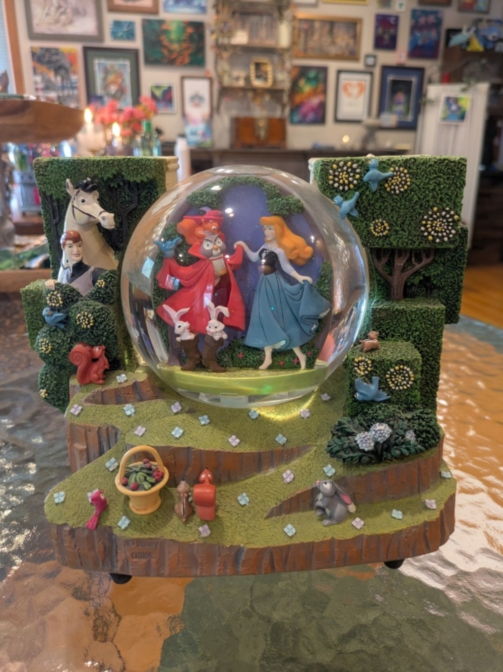 Disney's Sleeping Beauty Globe